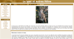 Desktop Screenshot of lelynx.org