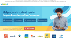 Desktop Screenshot of lelynx.fr