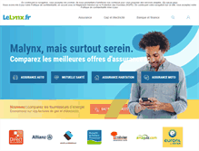 Tablet Screenshot of lelynx.fr
